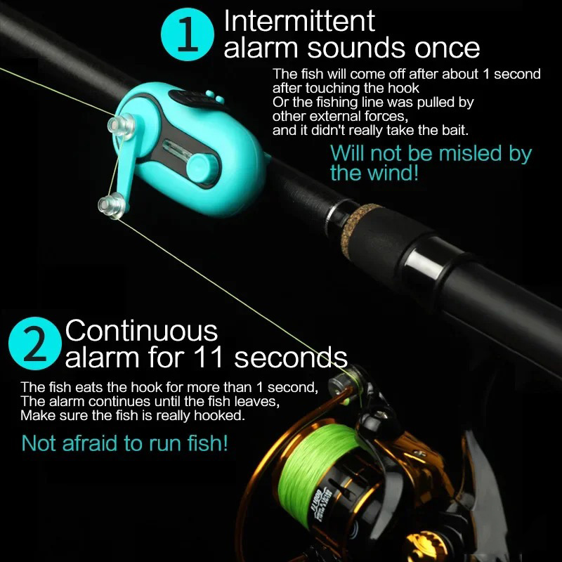 Novo Alarme de Pesca Eletrônic - Bite Alarm avaliação e preço